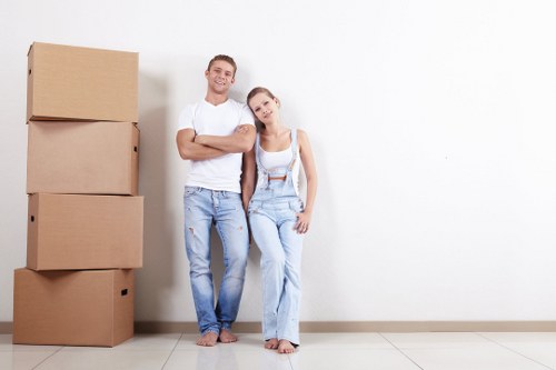 Office removal team planning a business move in Erith