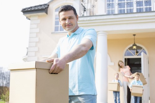Residential packing service for a family home in Erith