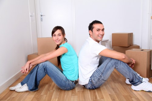 Professional moving assistance for a flat relocation in Erith